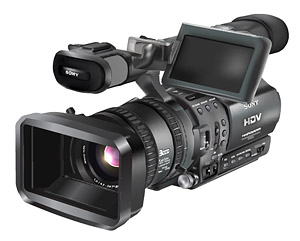 逼真的sony摄像机矢量素材