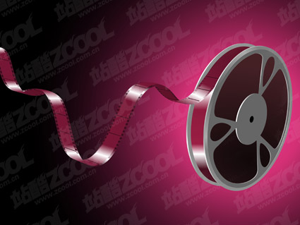 电影胶片矢量素材