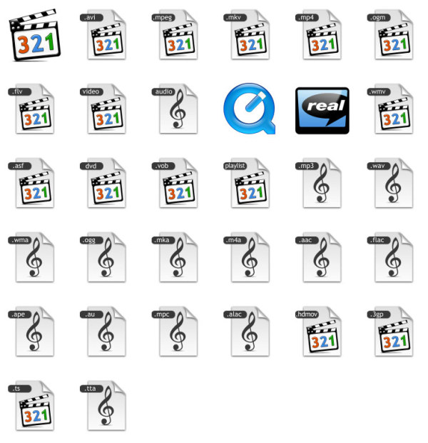 影音媒体类PNG图标