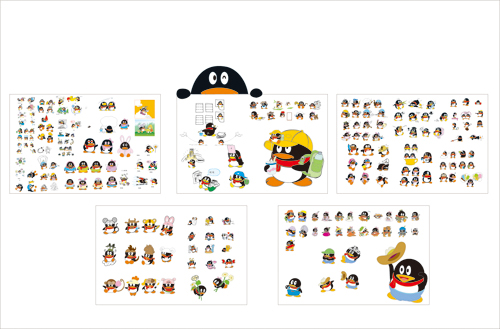 矢量QQ表情大全