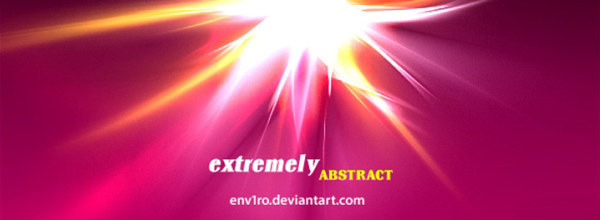 抽象炫光PHOTOSHOP笔刷！