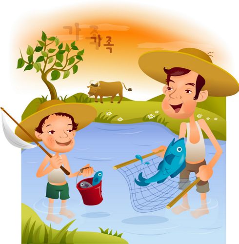 iClickart卡通家庭插画矢量素材-7