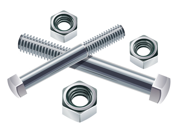 精致螺丝矢量素材
