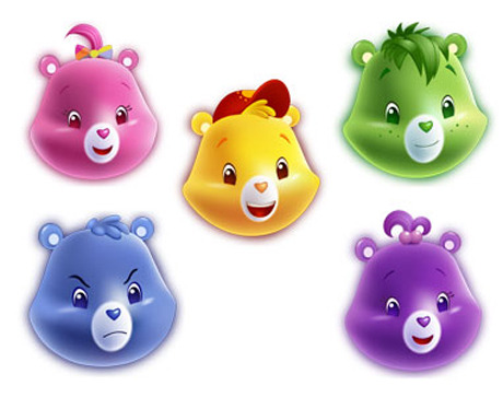 卡通小熊头像png图标