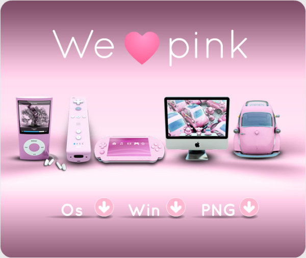 Pink&nbsp;Archigraphs png图标