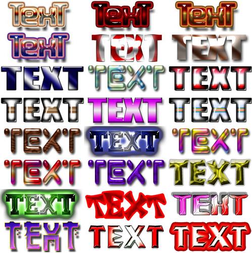 400款 Photoshop 样式