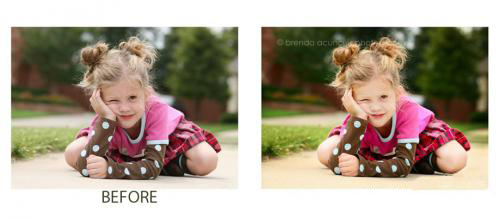 3款人像艳丽色彩PS动作（含MAC系统动作文件）