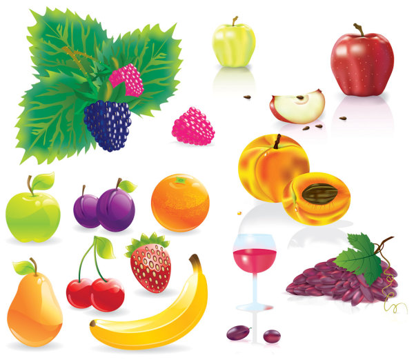 水果矢量素材