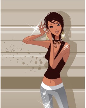 动漫美女AI第三期 