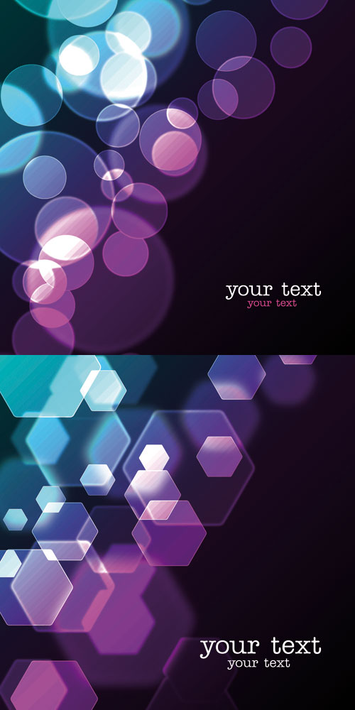 绚丽的梦幻背景02&mdash;&mdash;矢量素材