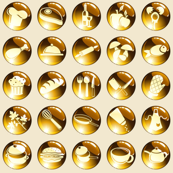 生活图标&mdash;&mdash;矢量素材