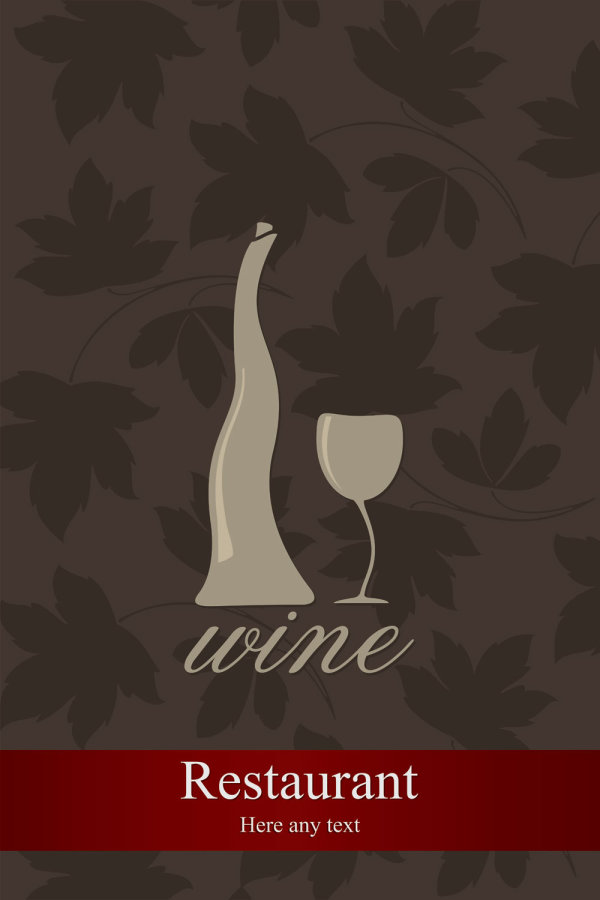 卡通西餐海报04&mdash;&mdash;矢量素材