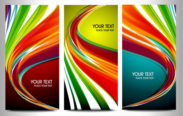 绚丽的潮流元素04&mdash;&mdash;矢量素材