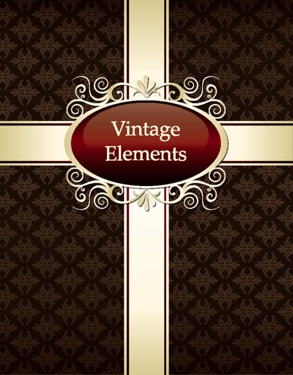 精美花纹花边03&mdash;&mdash;矢量素材