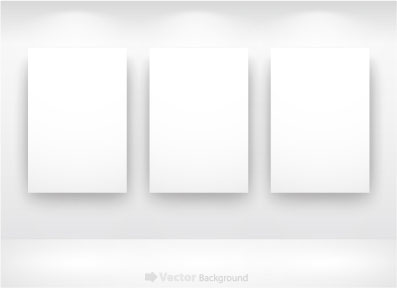 空白相框矢量素材