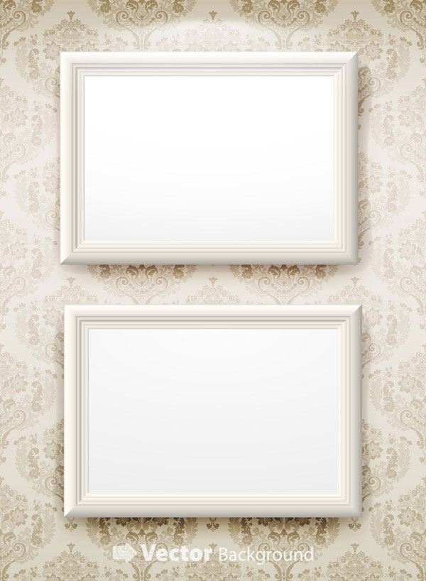 Blank picture frame vector material -2