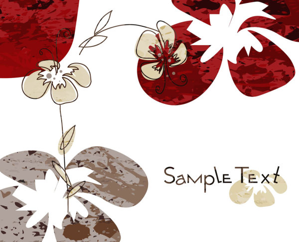 手绘线稿插画05——矢量素材