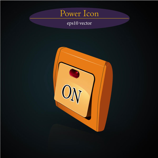 卡通开关03&mdash;&mdash;矢量素材