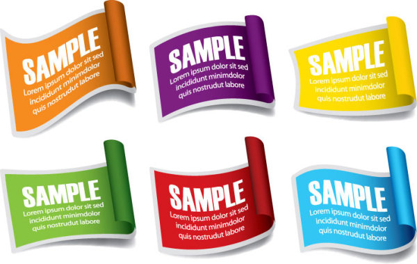 常见标贴05——矢量素材