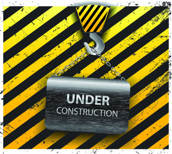 Yellow warning signs 03 - vector