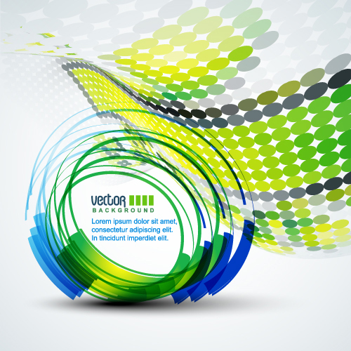 抽象的动感元素03——矢量素材