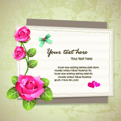 雅致元素拼贴设计背景矢量素材-2