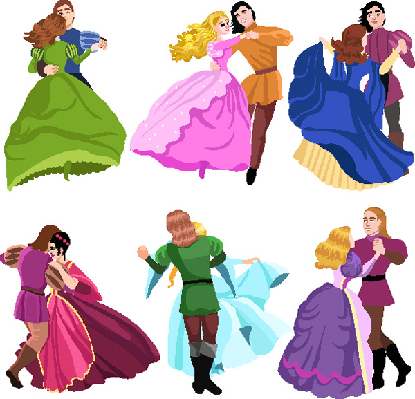 Exquisite cartoon 02 - Vector partner