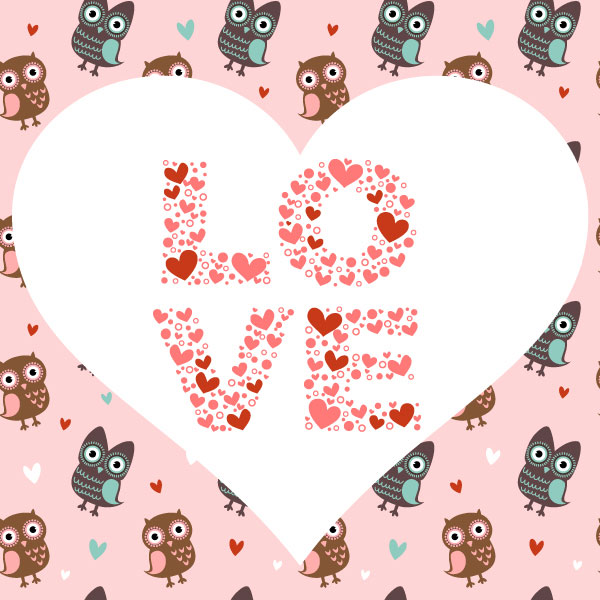 Valentine illustrator 03 - vector material
