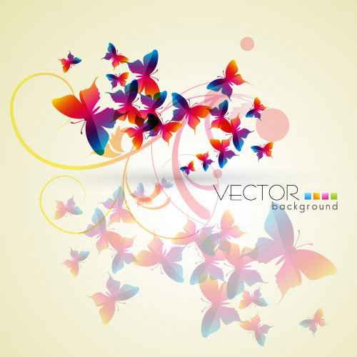 Trend patterns 04 - vector material