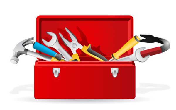 Cartoon Tools 02 - vector material