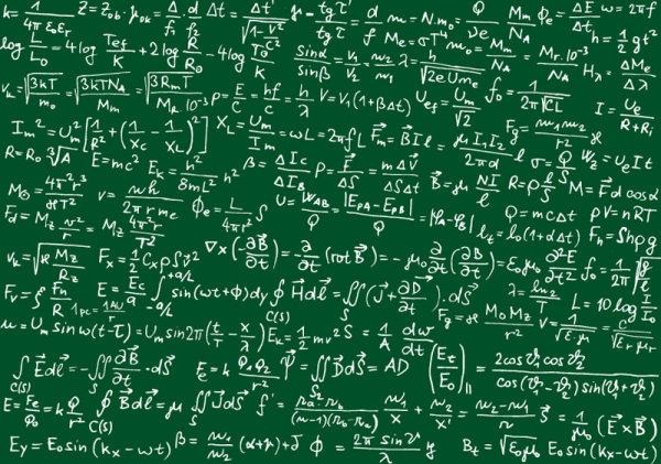 Mathematical formula handwritten 01 - vector material