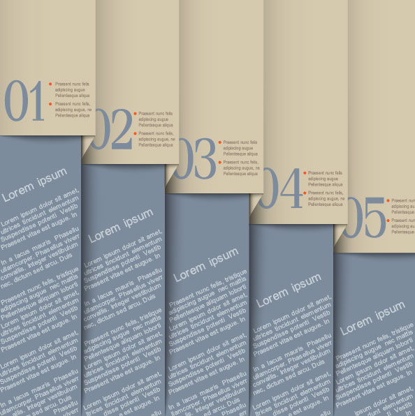 The trend of digital banner 05 - vector material