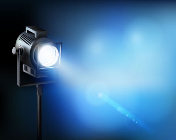 Lights 01 - vector material