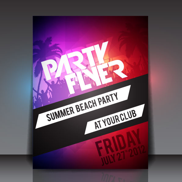 Trend Poster Design 05 - vector material