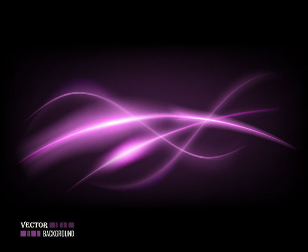 Colorful dynamic flow line 02 - vector material