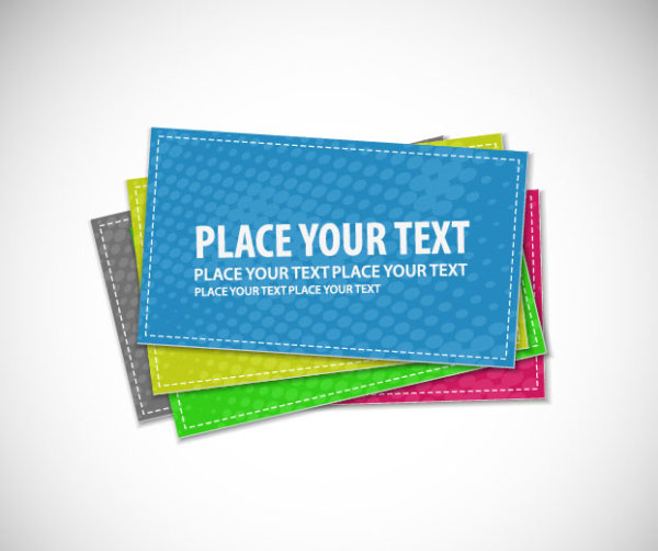 Tide card 02 - vector material