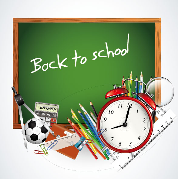 Learning stationery 04 - vector material