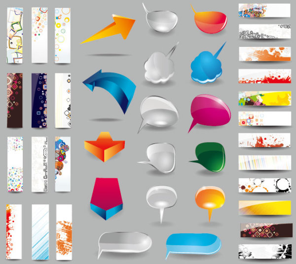 Trend Card Design 03 - vector material