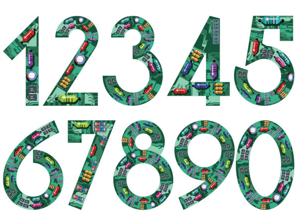 Creative Digital Design 01 - vector material