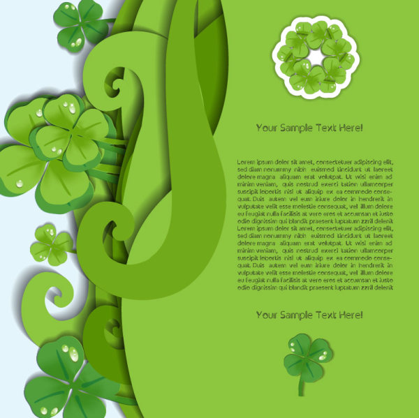 Beautifully label 04 - vector material