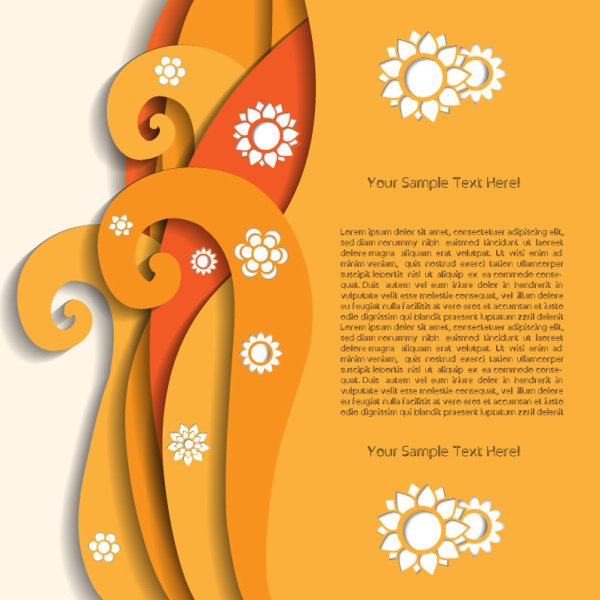 Beautifully label 05 - vector material