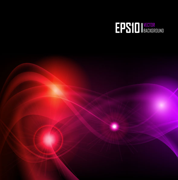 The trend of light background 01 - vector material