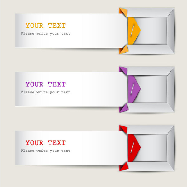 Beautifully tag 14 - vector material