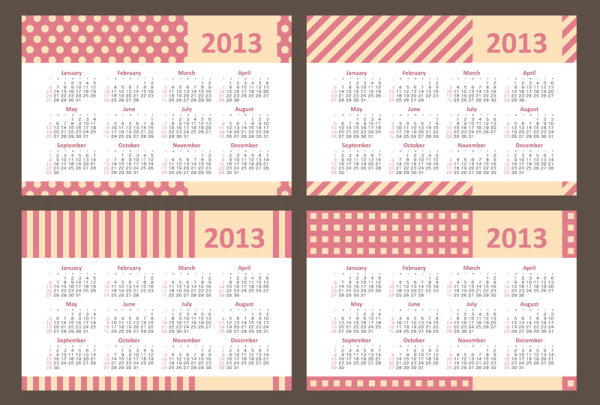 2013 Creative Calendar Meeting 11 - vector material