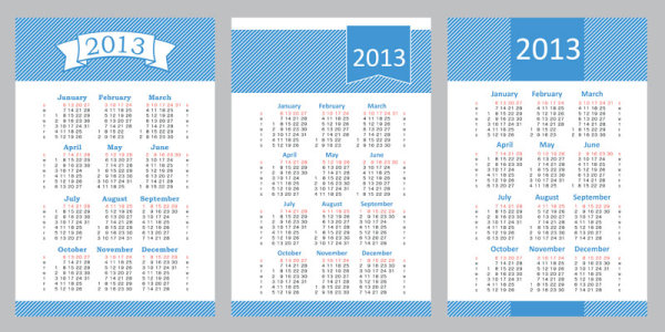 2013 Creative Calendar Meeting 23 - vector material