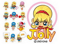 Material retro trend of girls vector