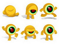 Crazy big eyes computer icon png