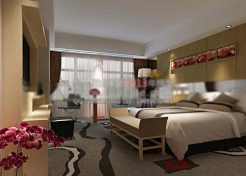 3d model of hotel rooms