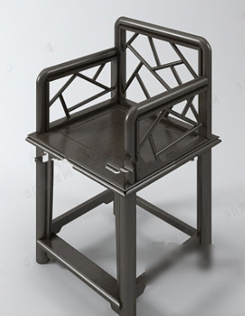 Creative high stool 3d models