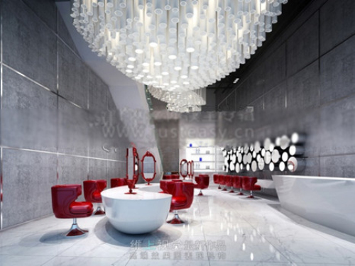 Fresh commercial space 3d models